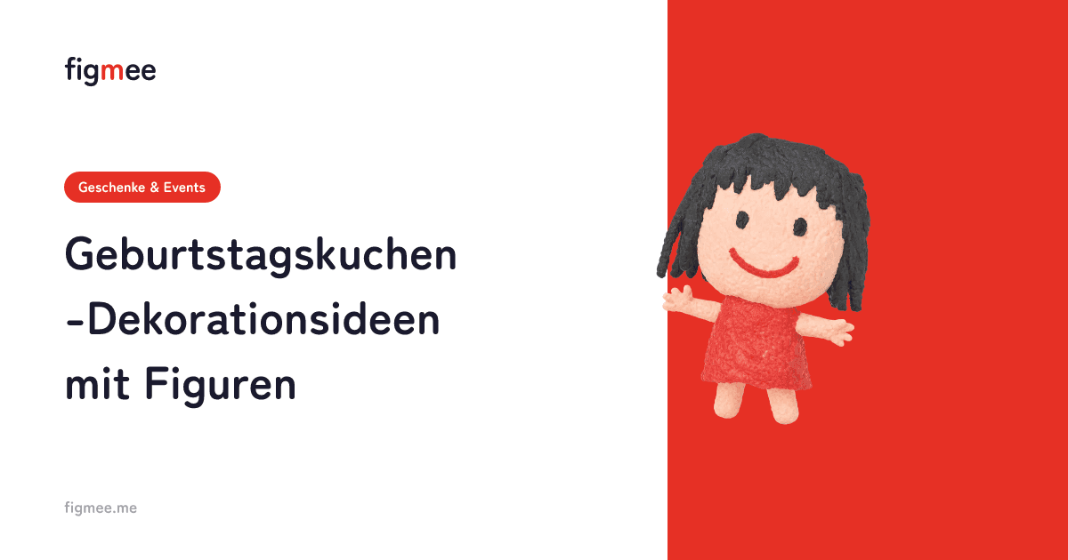 Geburtstagskuchen-Dekorationsideen mit Figuren