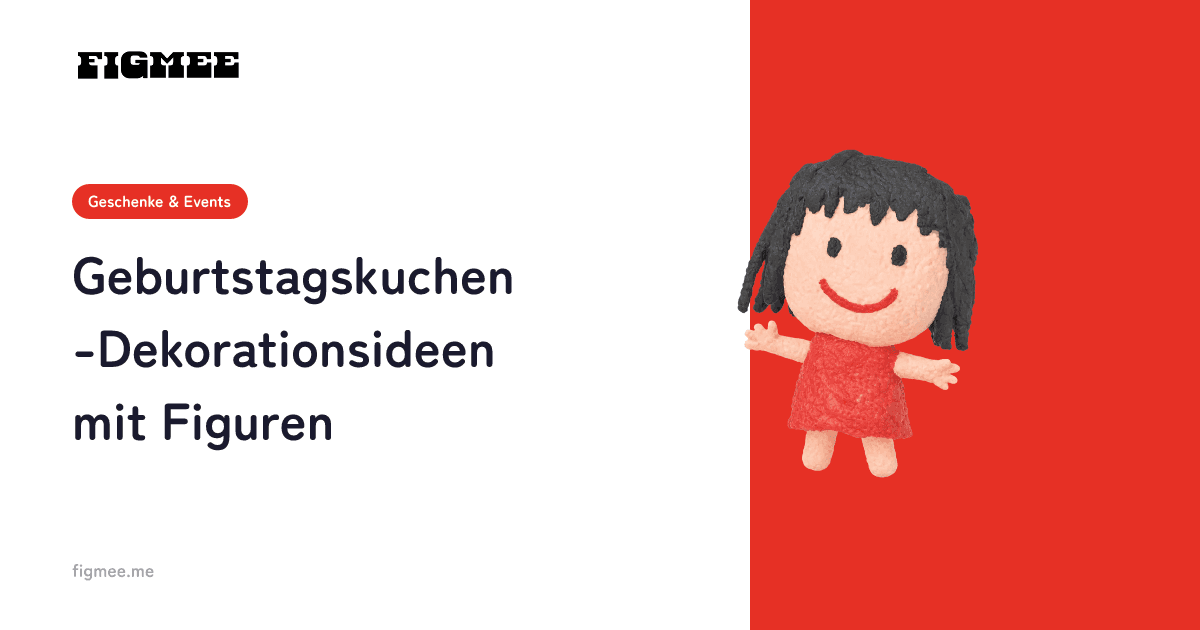 Geburtstagskuchen-Dekorationsideen mit Figuren