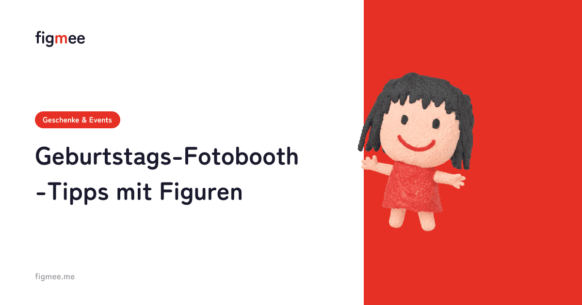 Geburtstags-Fotobooth-Tipps mit Figuren