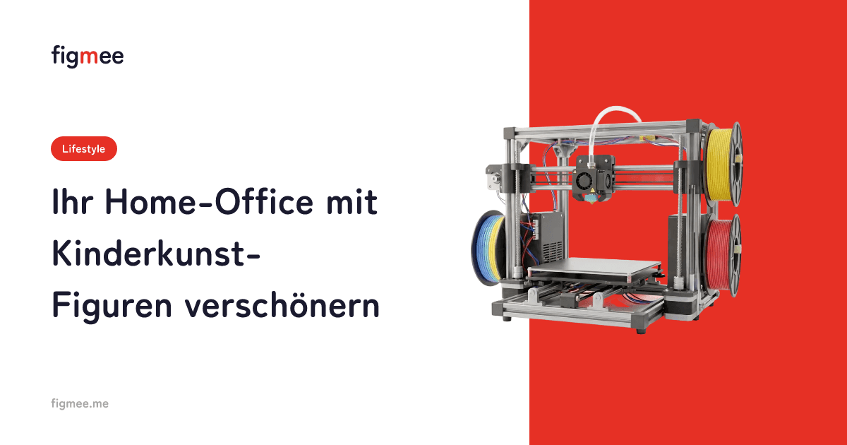 Ihr Home-Office mit Kinderkunst-Figuren verschönern