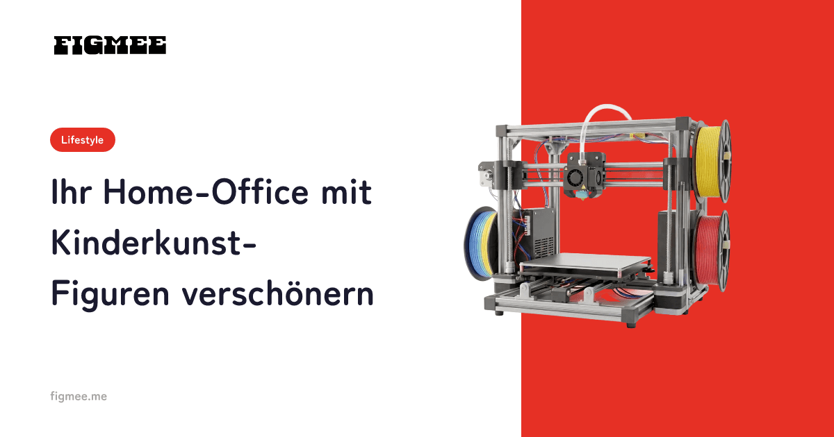 Ihr Home-Office mit Kinderkunst-Figuren verschönern