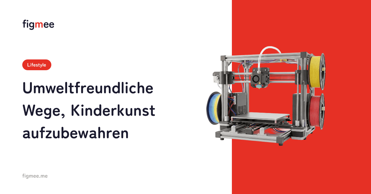 Umweltfreundliche Wege, Kinderkunst aufzubewahren