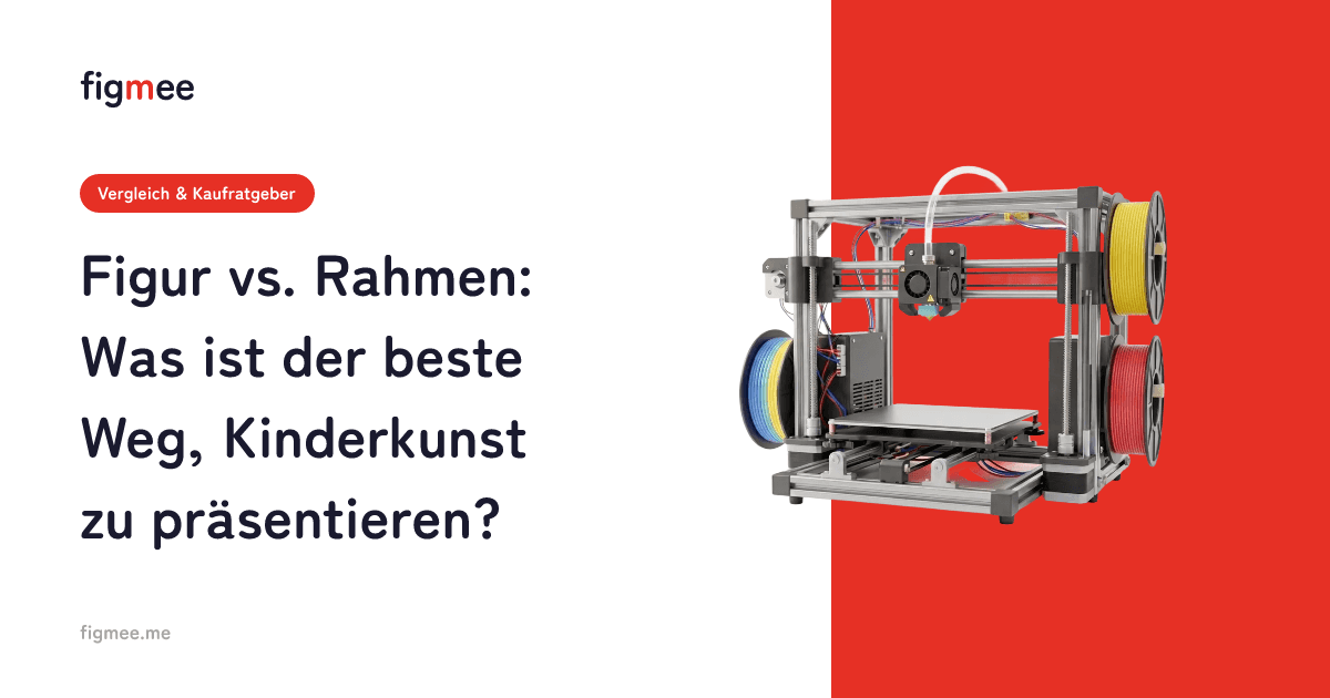 Figur vs. Rahmen: Was ist der beste Weg, Kinderkunst zu präsentieren?
