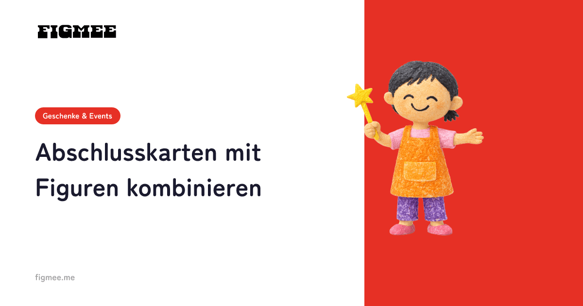 Abschlusskarten mit Figuren kombinieren