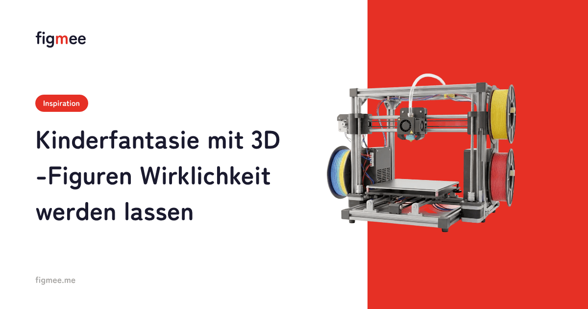 Kinderfantasie mit 3D-Figuren Wirklichkeit werden lassen