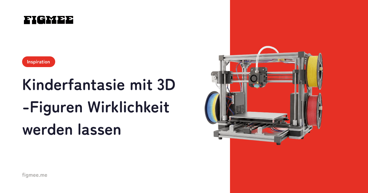 Kinderfantasie mit 3D-Figuren Wirklichkeit werden lassen