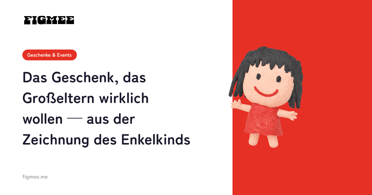 Das Geschenk, das Großeltern wirklich wollen — aus der Zeichnung des Enkelkinds