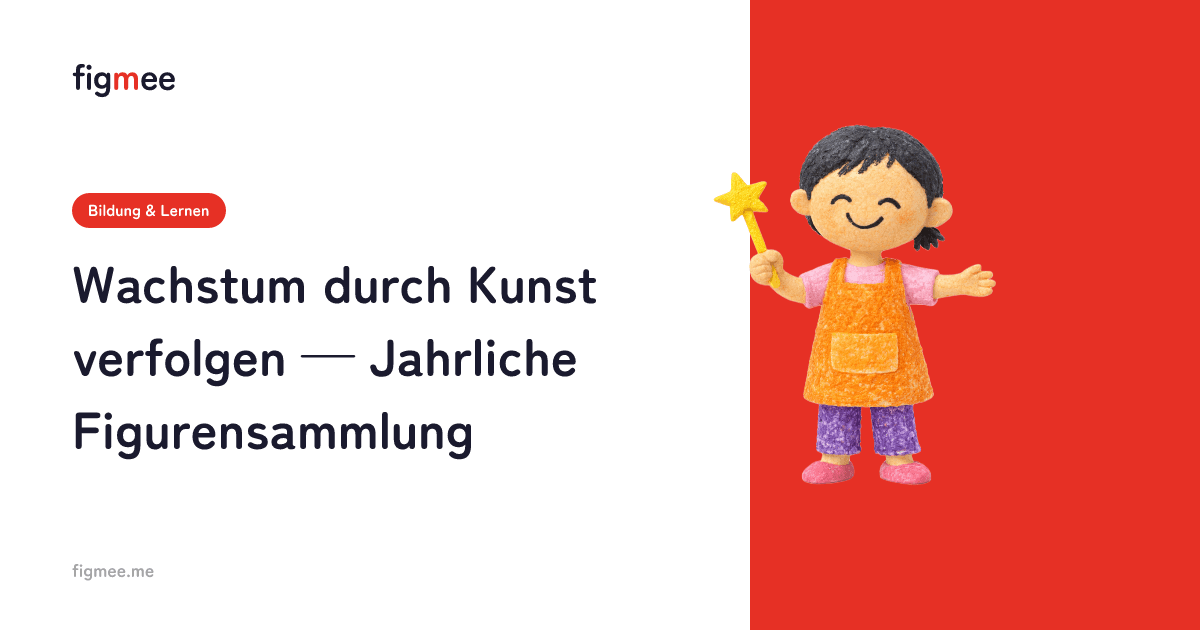 Wachstum durch Kunst verfolgen — Jahrliche Figurensammlung