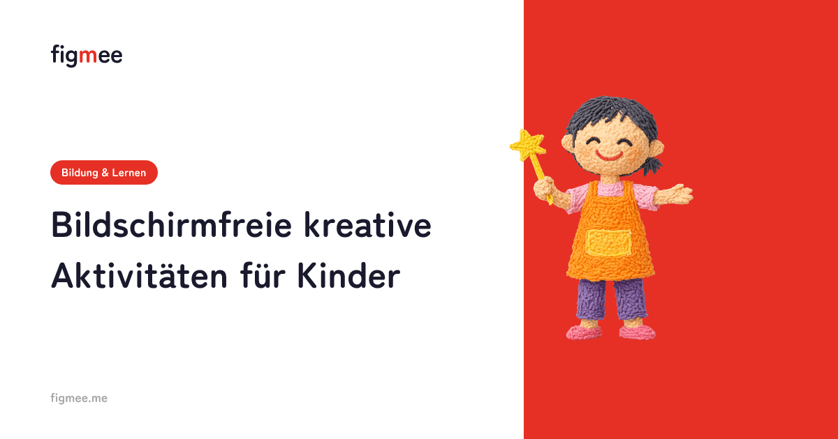 Bildschirmfreie kreative Aktivitäten für Kinder