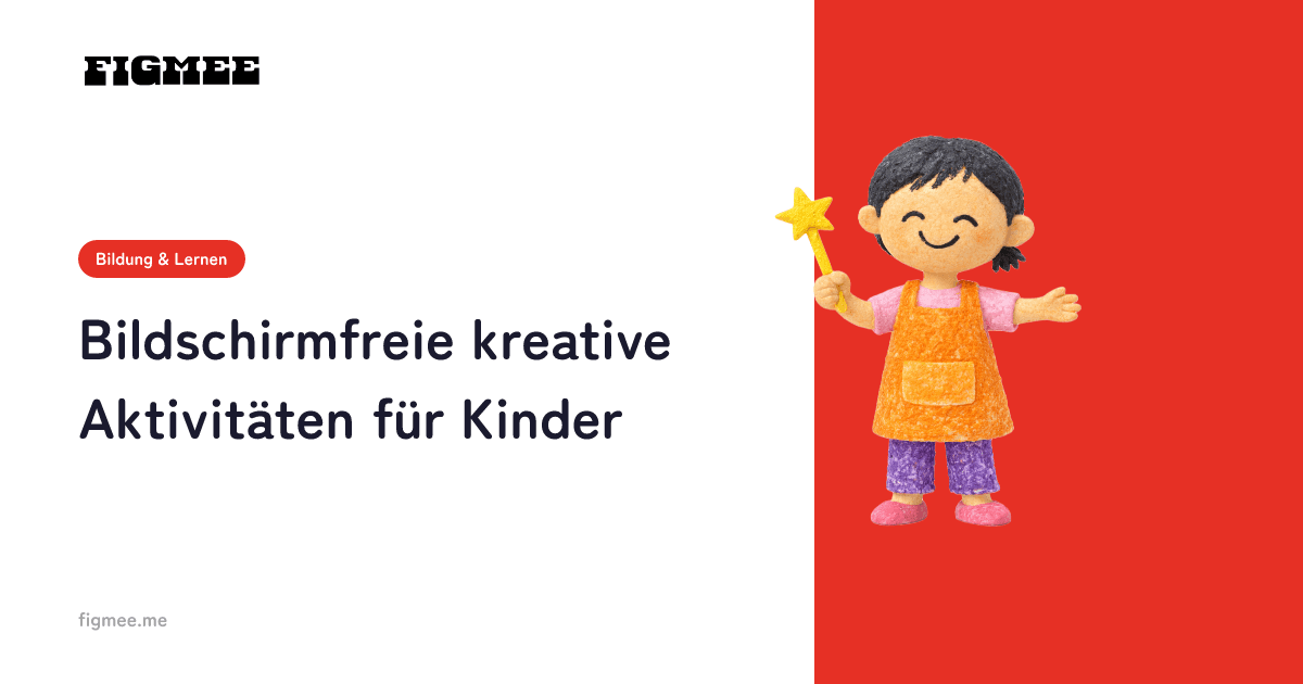 Bildschirmfreie kreative Aktivitäten für Kinder