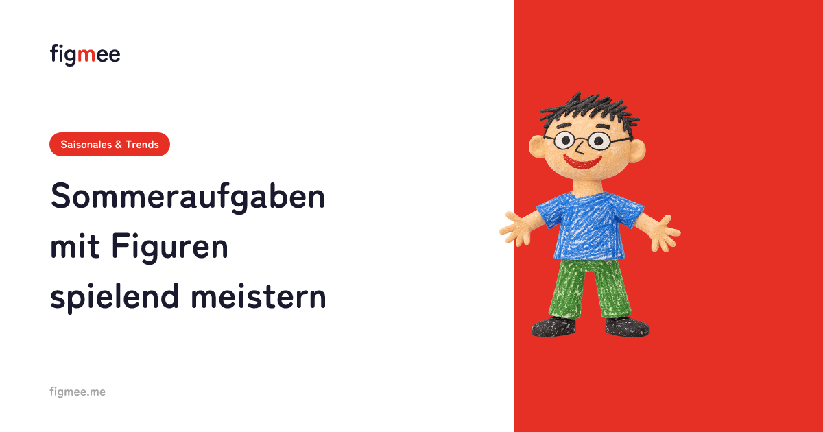 Sommeraufgaben mit Figuren spielend meistern