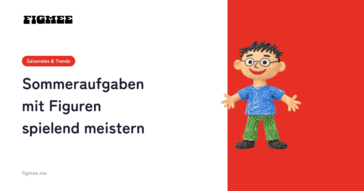 Sommeraufgaben mit Figuren spielend meistern