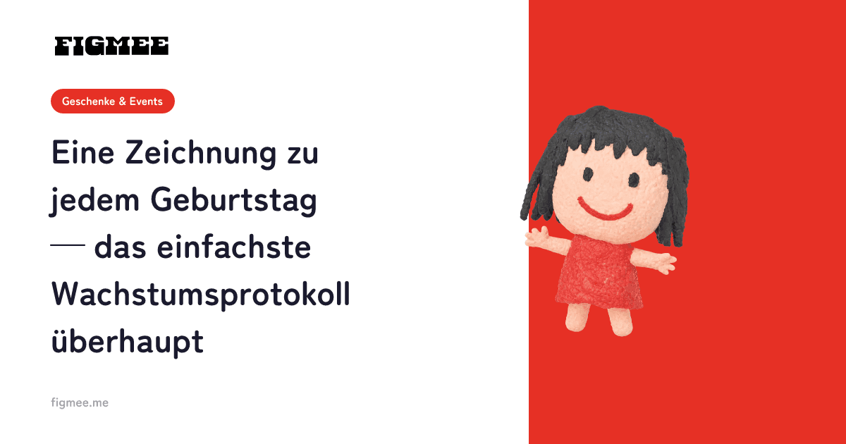 Eine Zeichnung zu jedem Geburtstag — das einfachste Wachstumsprotokoll überhaupt
