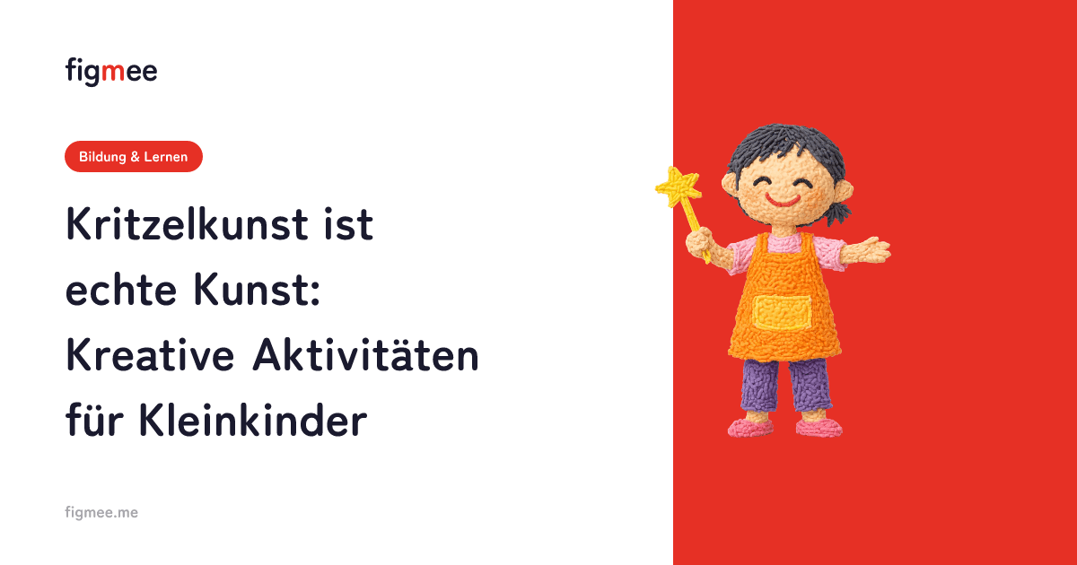 Kritzelkunst ist echte Kunst: Kreative Aktivitäten für Kleinkinder