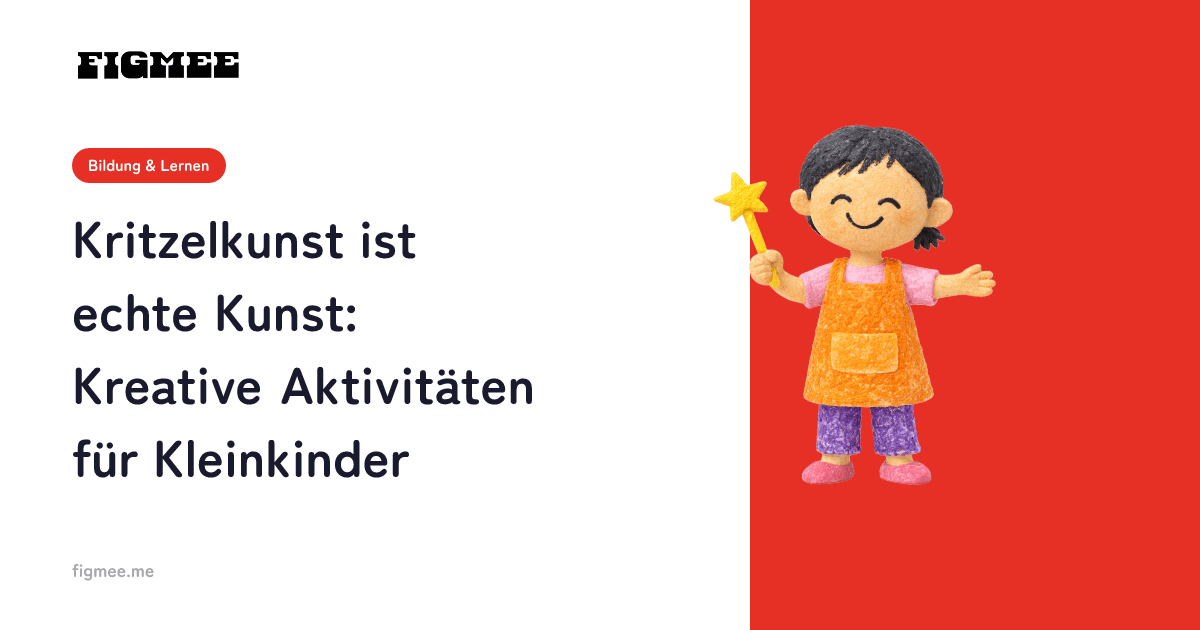 Kritzelkunst ist echte Kunst: Kreative Aktivitäten für Kleinkinder