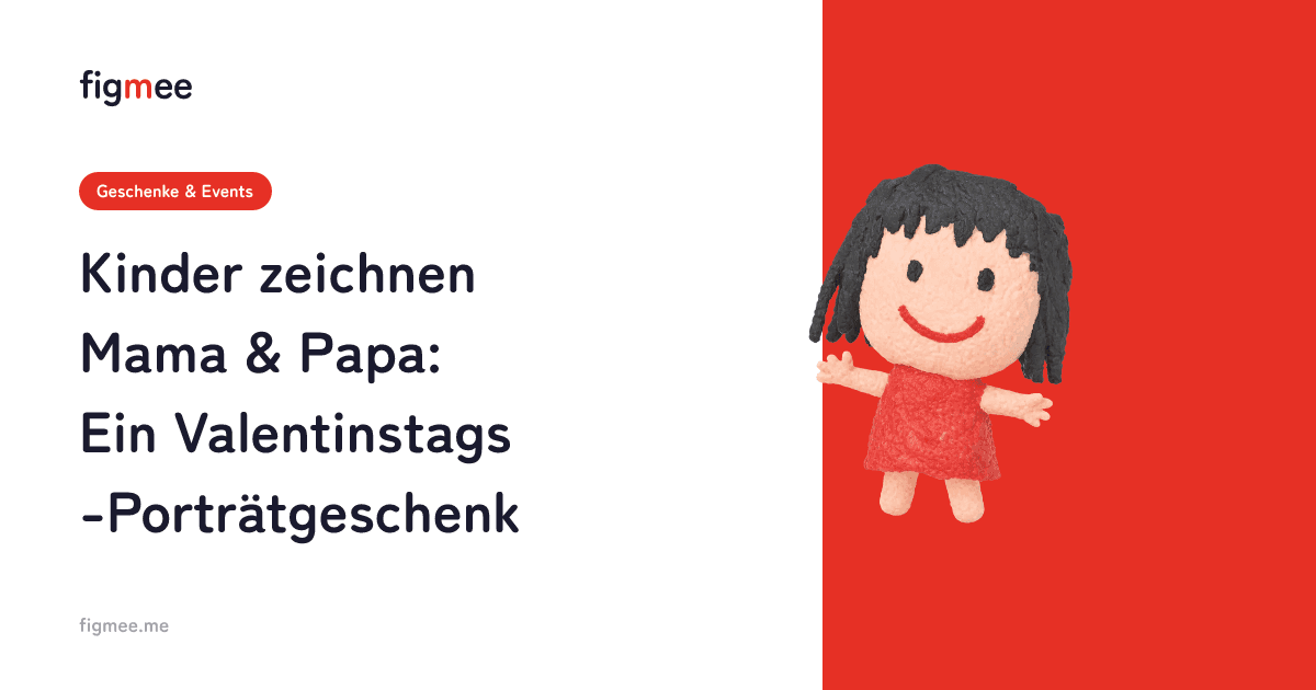 Kinder zeichnen Mama & Papa: Ein Valentinstags-Porträtgeschenk