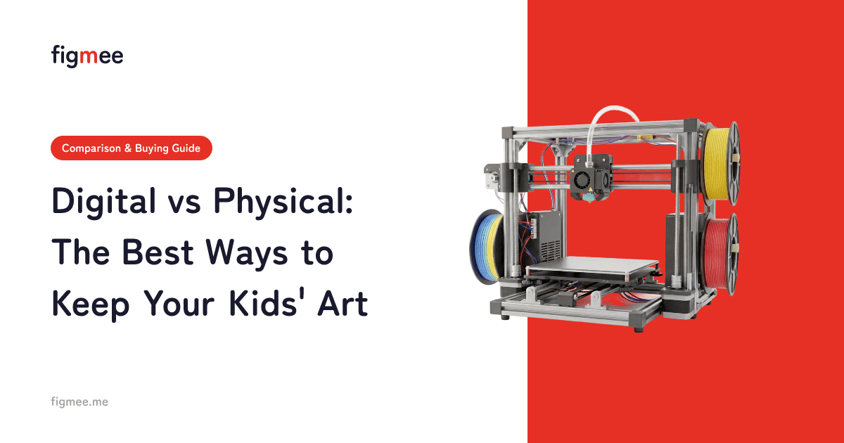 Digital vs Physical: The Best Ways to Keep Your Kids' Art