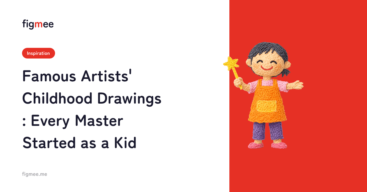 Famous Artists' Childhood Drawings: Every Master Started as a Kid