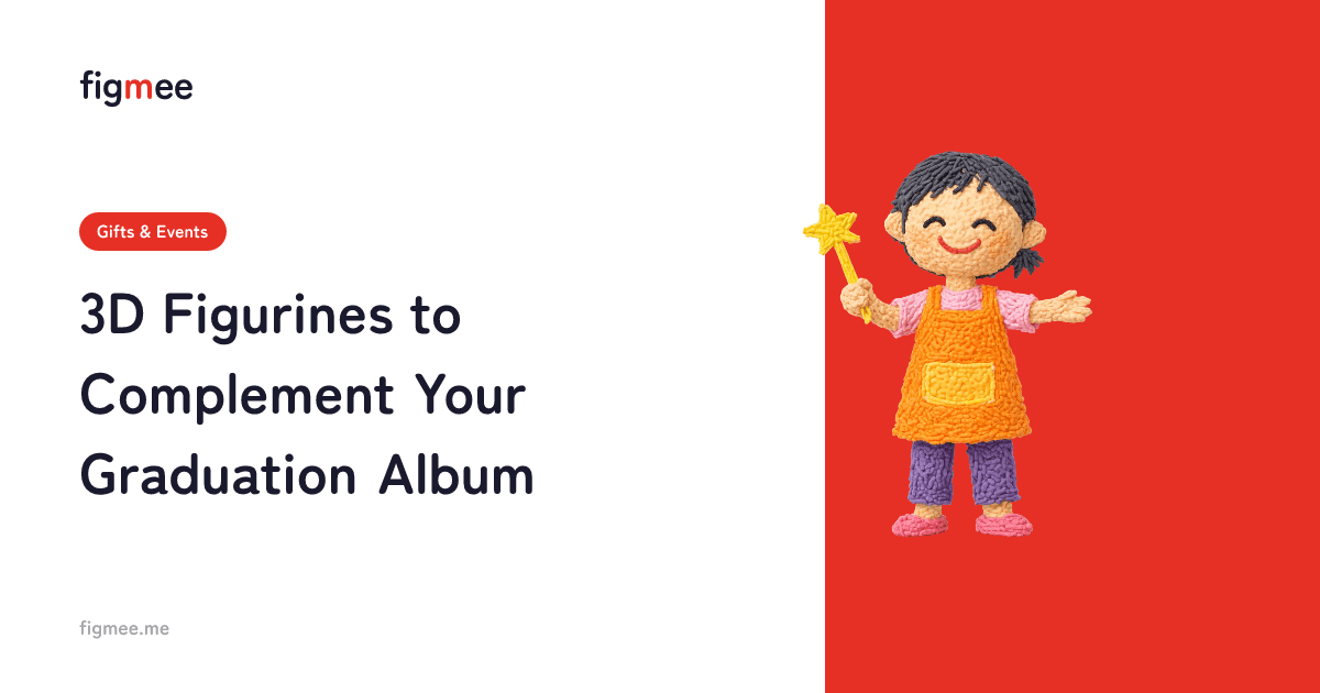 3D Figurines to Complement Your Graduation Album