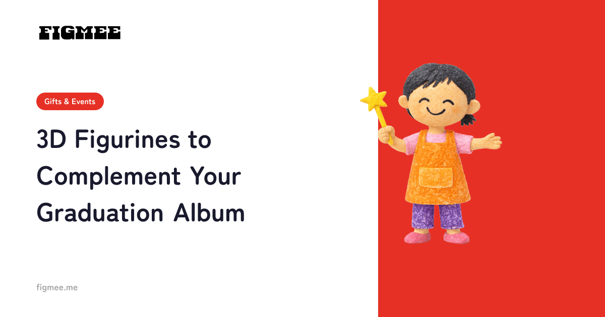 3D Figurines to Complement Your Graduation Album