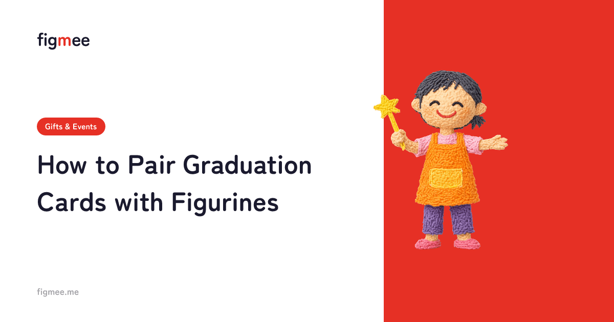 How to Pair Graduation Cards with Figurines
