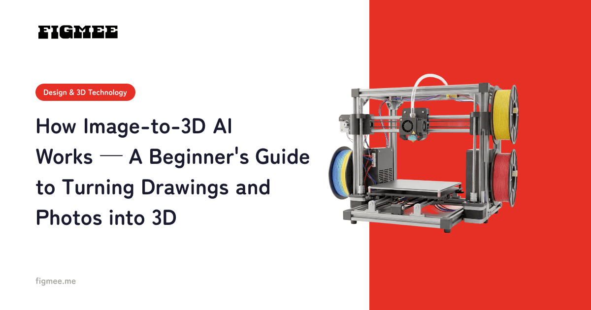 How Image-to-3D AI Works — A Beginner's Guide to Turning Drawings and Photos into 3D