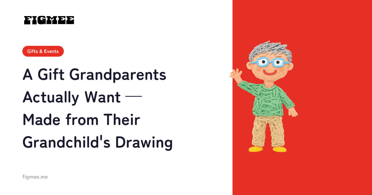A Gift Grandparents Actually Want — Made from Their Grandchild's Drawing