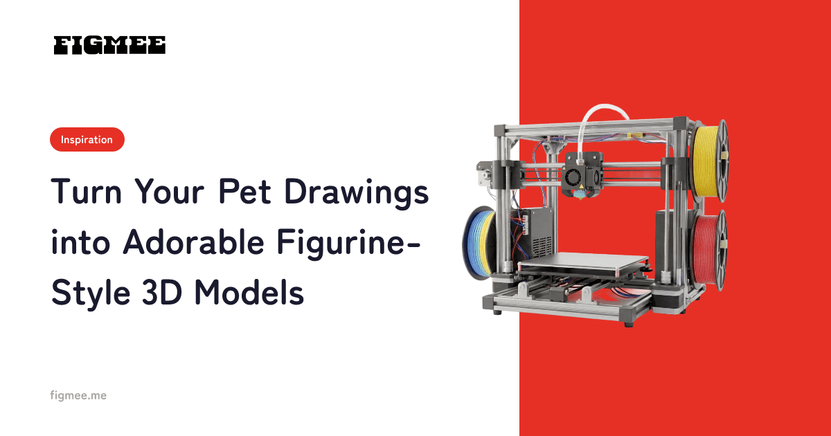 Turn Your Pet Drawings into Adorable Figurine-Style 3D Models