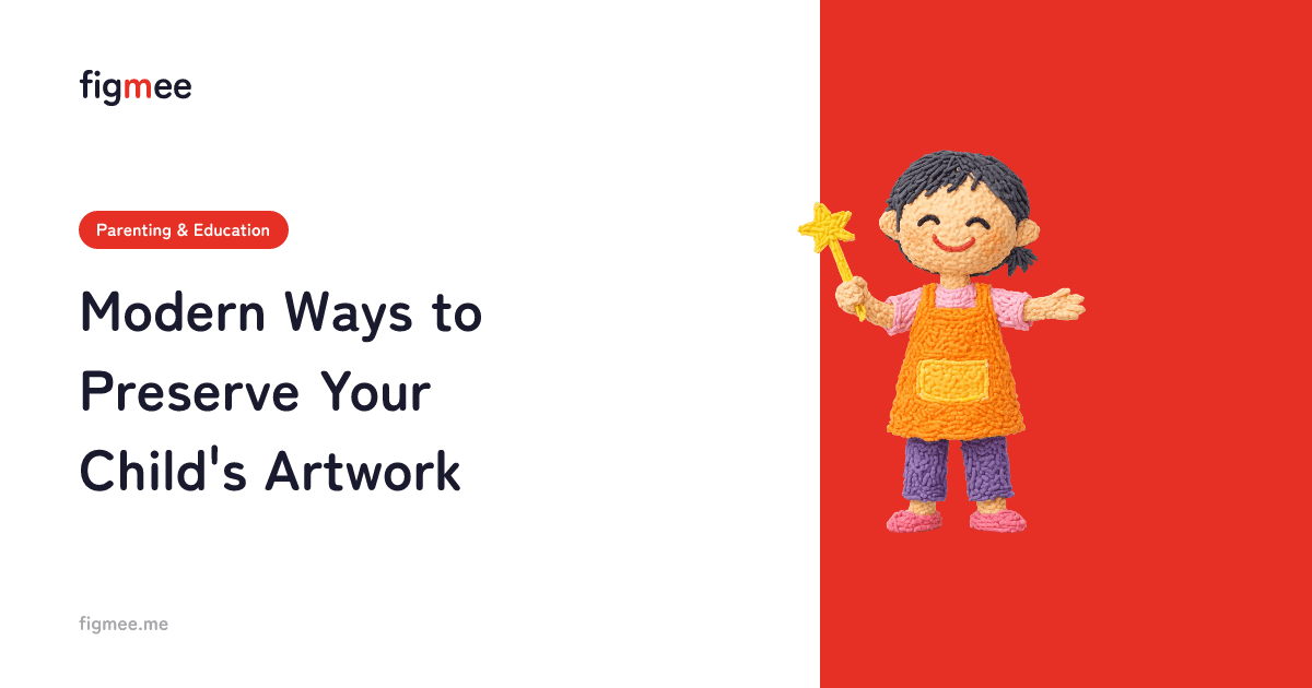 Modern Ways to Preserve Your Child's Artwork