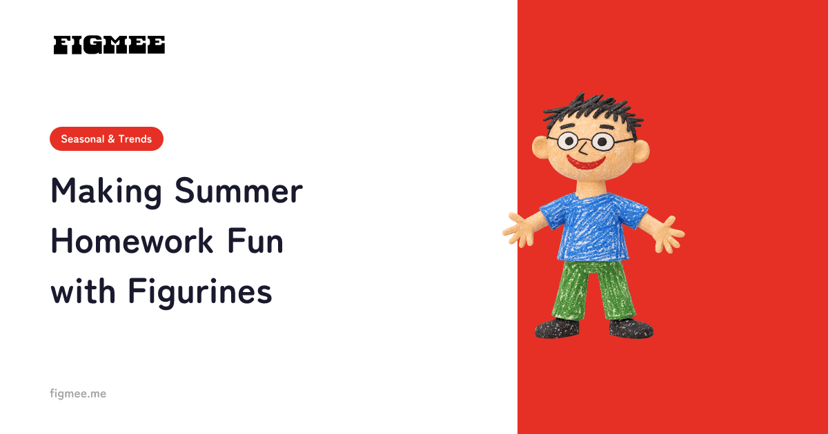 Making Summer Homework Fun with Figurines