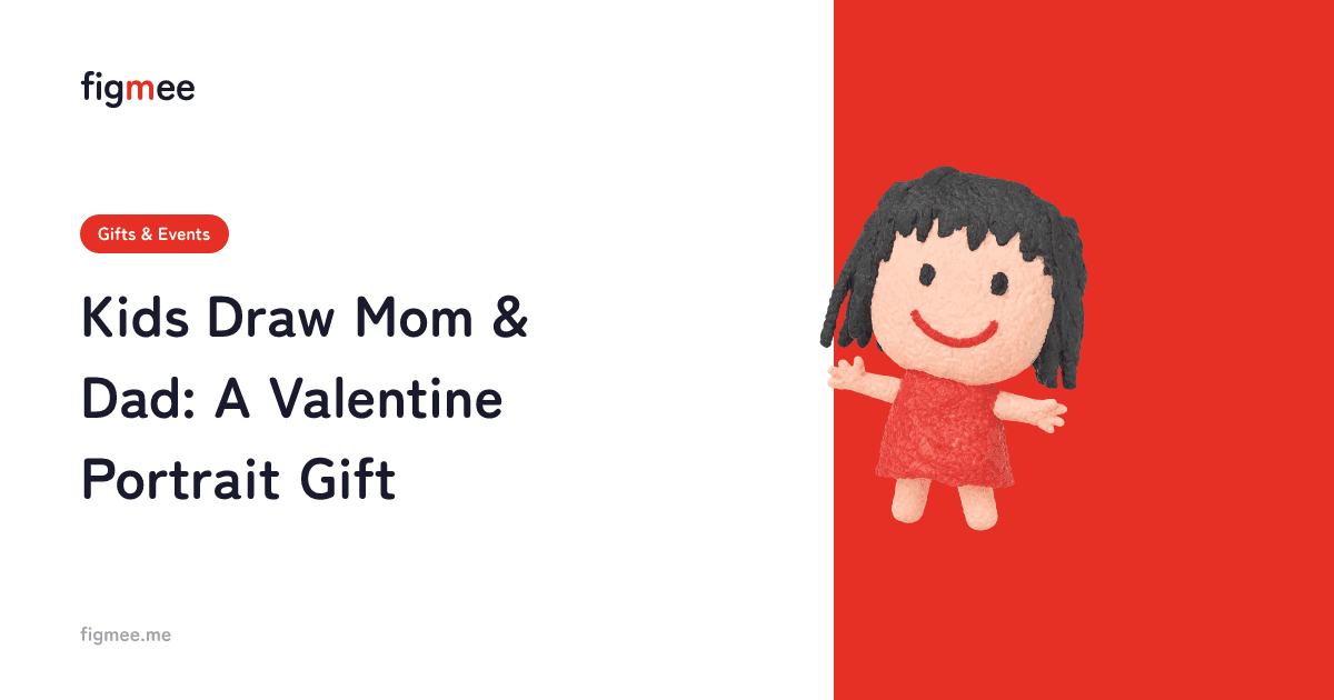 Kids Draw Mom & Dad: A Valentine Portrait Gift