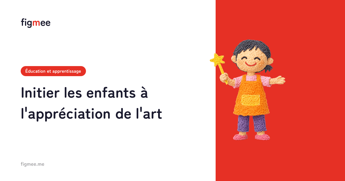Initier les enfants à l'appréciation de l'art