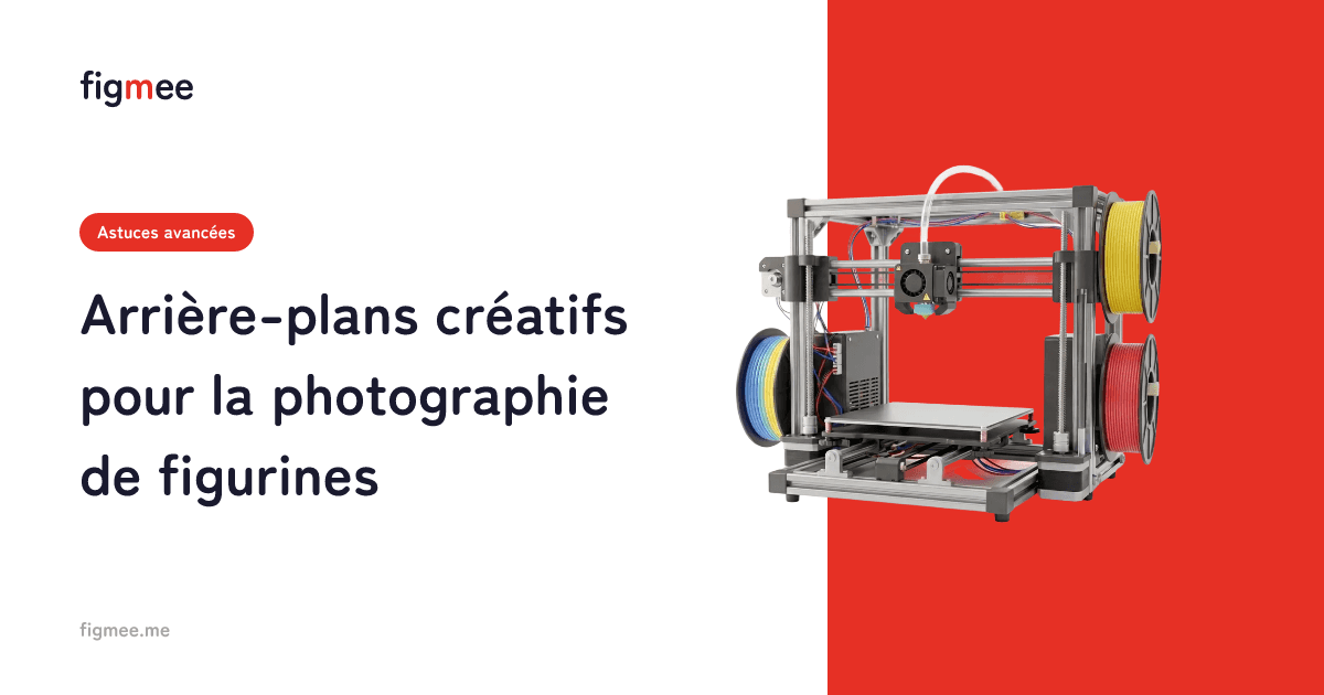 Arrière-plans créatifs pour la photographie de figurines