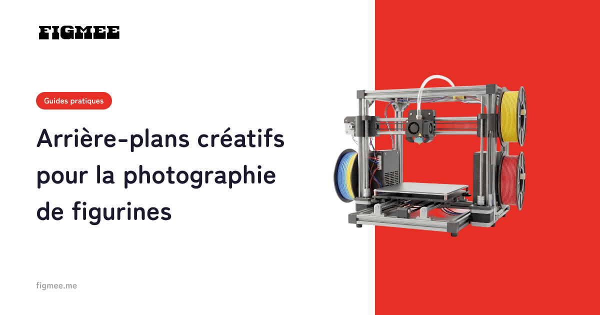 Arrière-plans créatifs pour la photographie de figurines