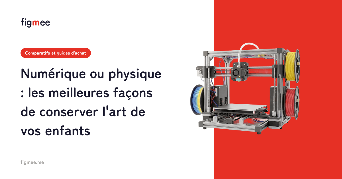 Numérique ou physique : les meilleures façons de conserver l'art de vos enfants