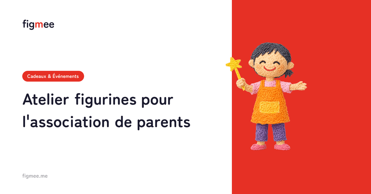 Atelier figurines pour l'association de parents