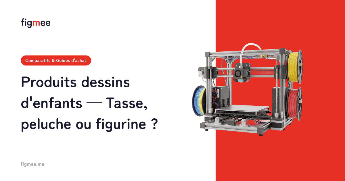 Produits dessins d'enfants — Tasse, peluche ou figurine ?