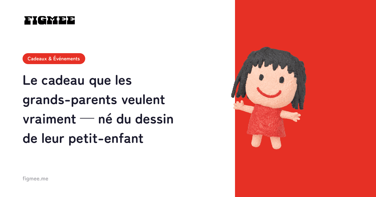 Le cadeau que les grands-parents veulent vraiment — né du dessin de leur petit-enfant