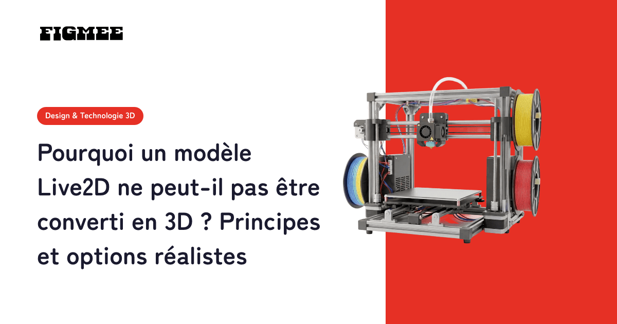 Pourquoi un modèle Live2D ne peut-il pas être converti en 3D ? Principes et options réalistes