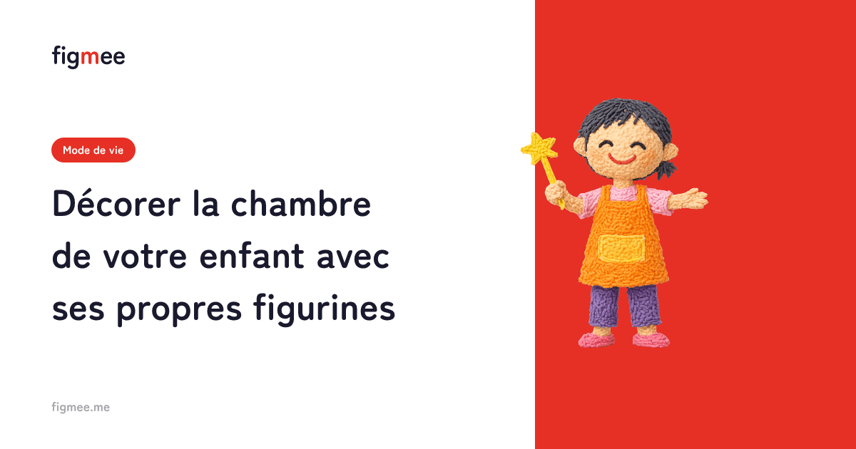 Décorer la chambre de votre enfant avec ses propres figurines