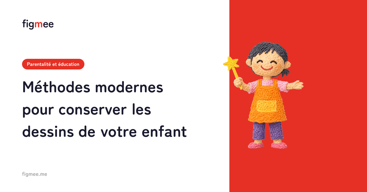Méthodes modernes pour conserver les dessins de votre enfant