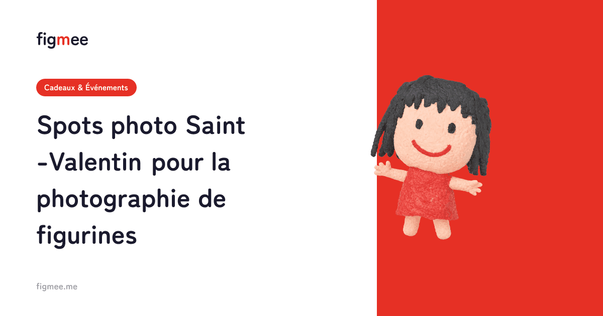 Spots photo Saint-Valentin pour la photographie de figurines
