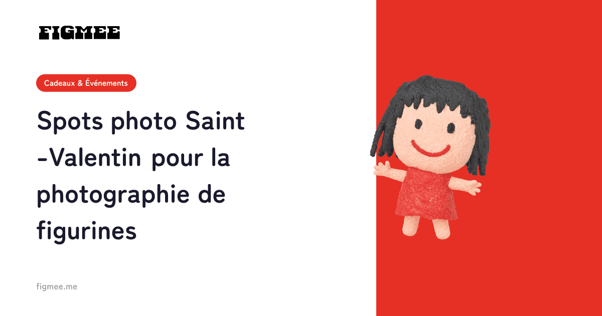 Spots photo Saint-Valentin pour la photographie de figurines