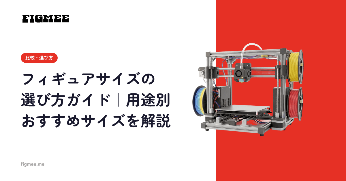 フィギュアサイズの選び方ガイド|用途別おすすめサイズを解説