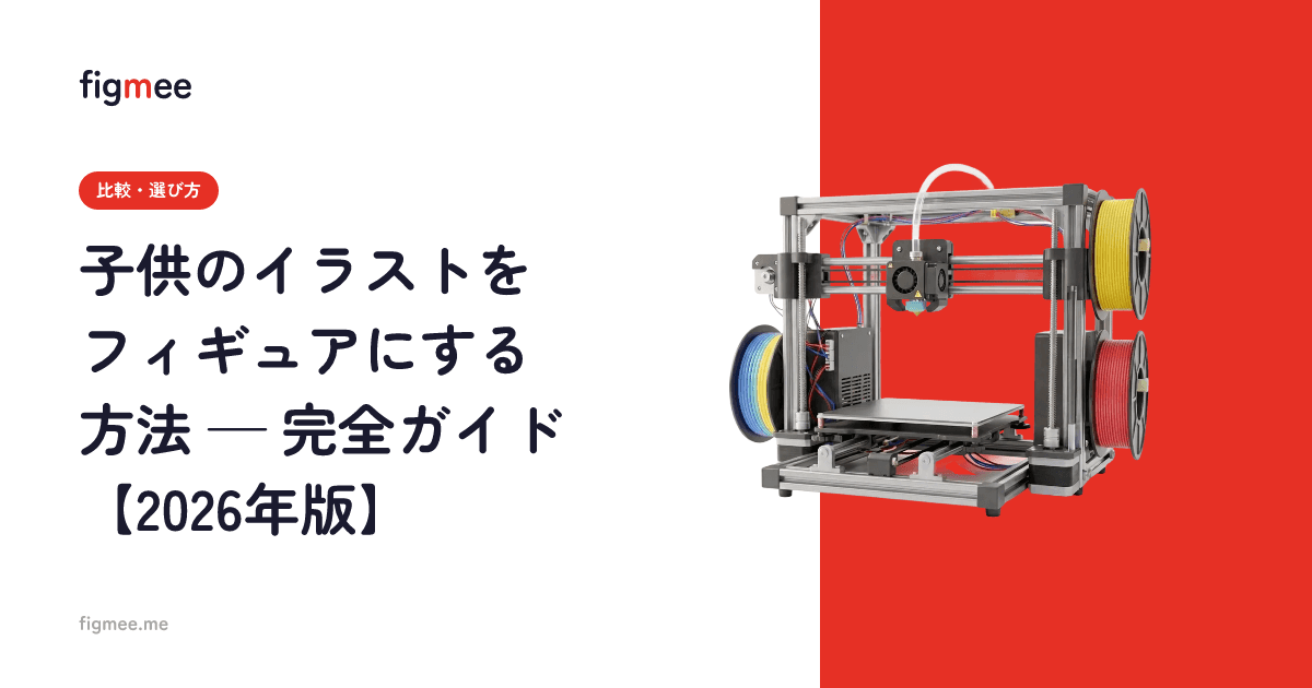 子供のイラストをフィギュアにする方法 — 完全ガイド【2026年版】