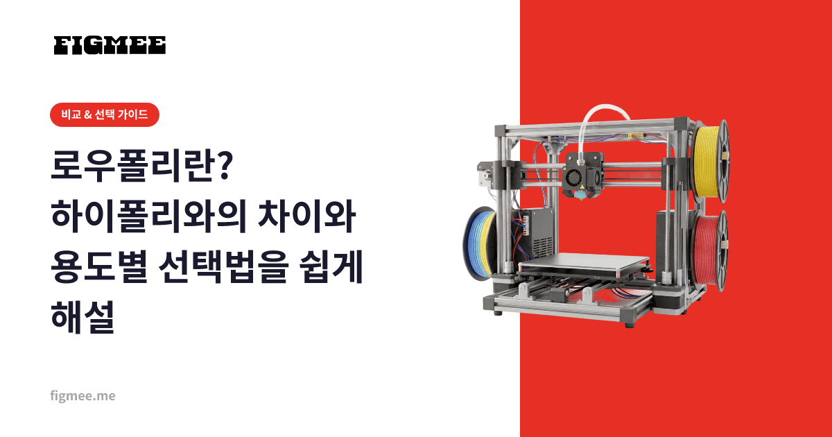 로우폴리란? 하이폴리와의 차이와 용도별 선택법을 쉽게 해설