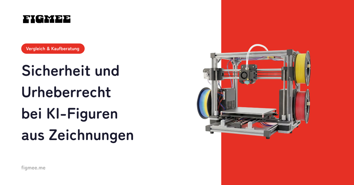 Sicherheit und Urheberrecht bei KI-Figuren aus Zeichnungen
