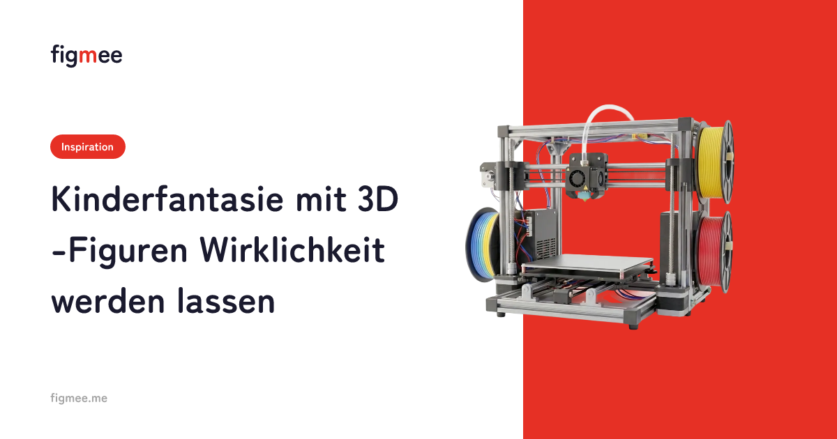 Kinderfantasie mit 3D-Figuren Wirklichkeit werden lassen