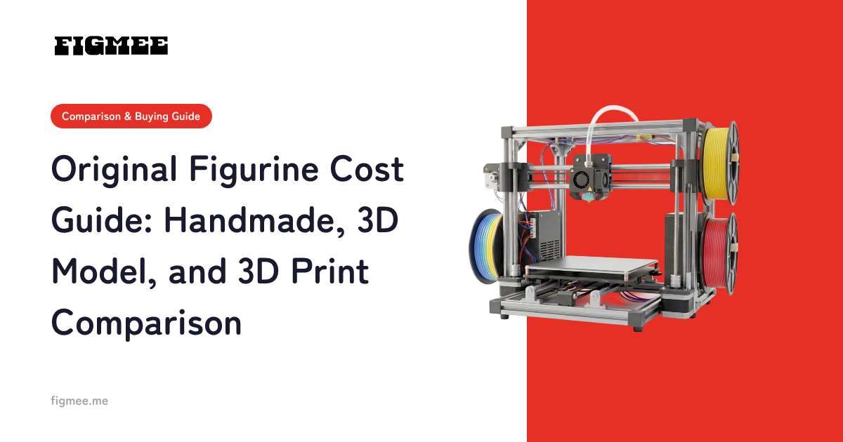 Original Figurine Cost Guide: Handmade, 3D Model, and 3D Print Comparison
