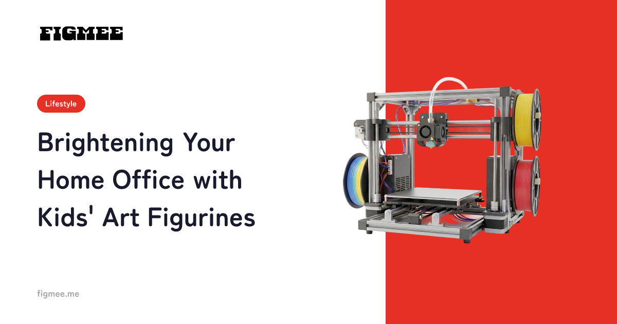 Brightening Your Home Office with Kids' Art Figurines
